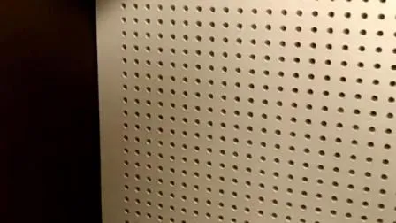 Matériau fonctionnel et de décoration du panneau de plafond acoustique en gypse (Y003)